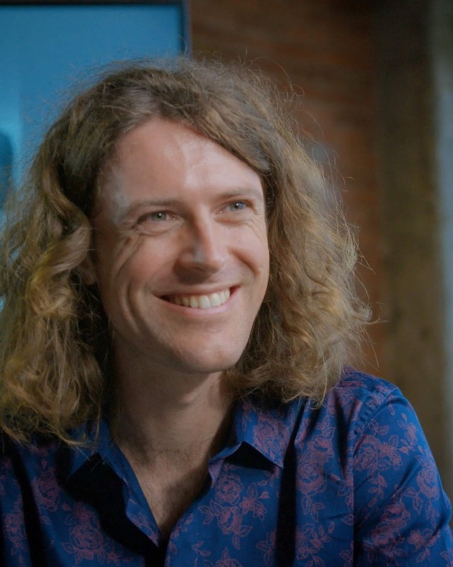 Brennan Hatton, technical lead at Mortal Me, smiling